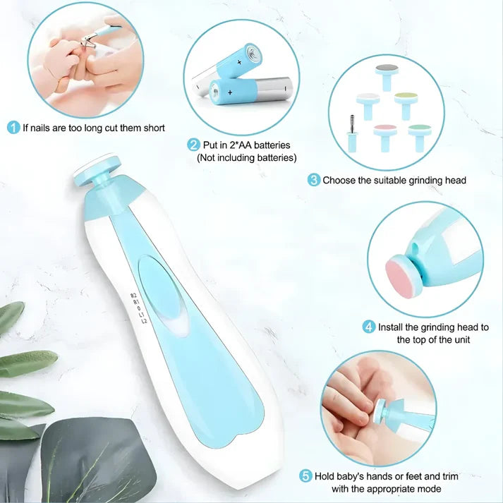 Baby Nail Clippers with Light | Safe, Gentle & Precise Nail Trimmer