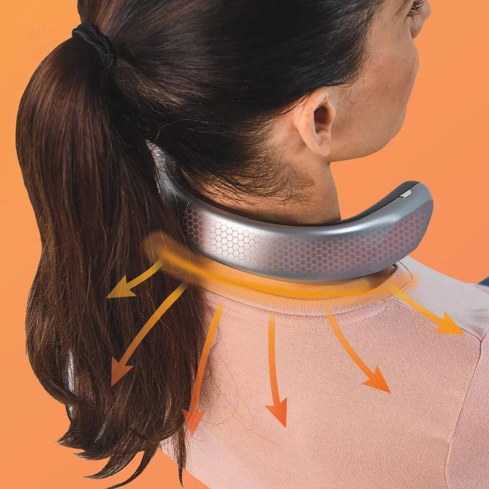 USB Rechargeable Heating Neck Warmer | Cervical Pain Relief Thermal Pad
