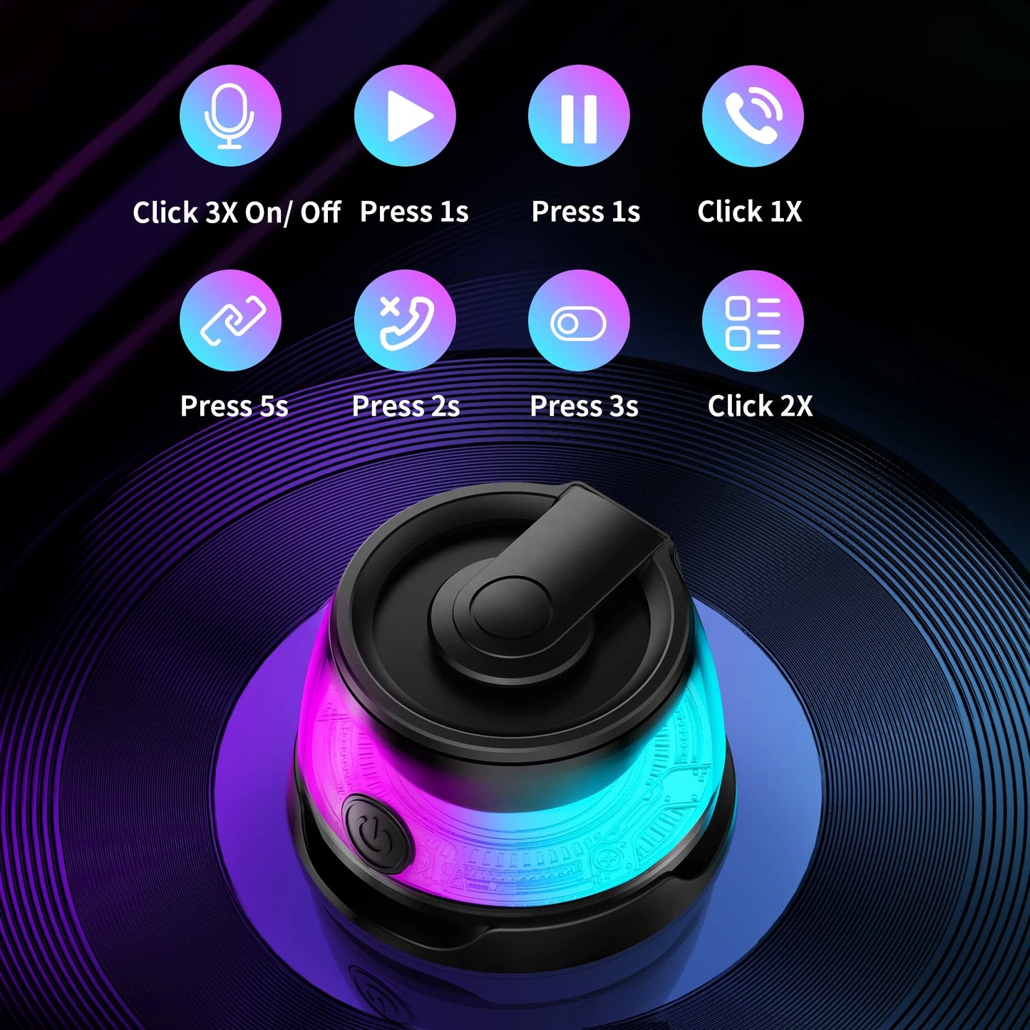 G200 Mini Bluetooth Speaker | Portable Magnetic Wireless Speaker