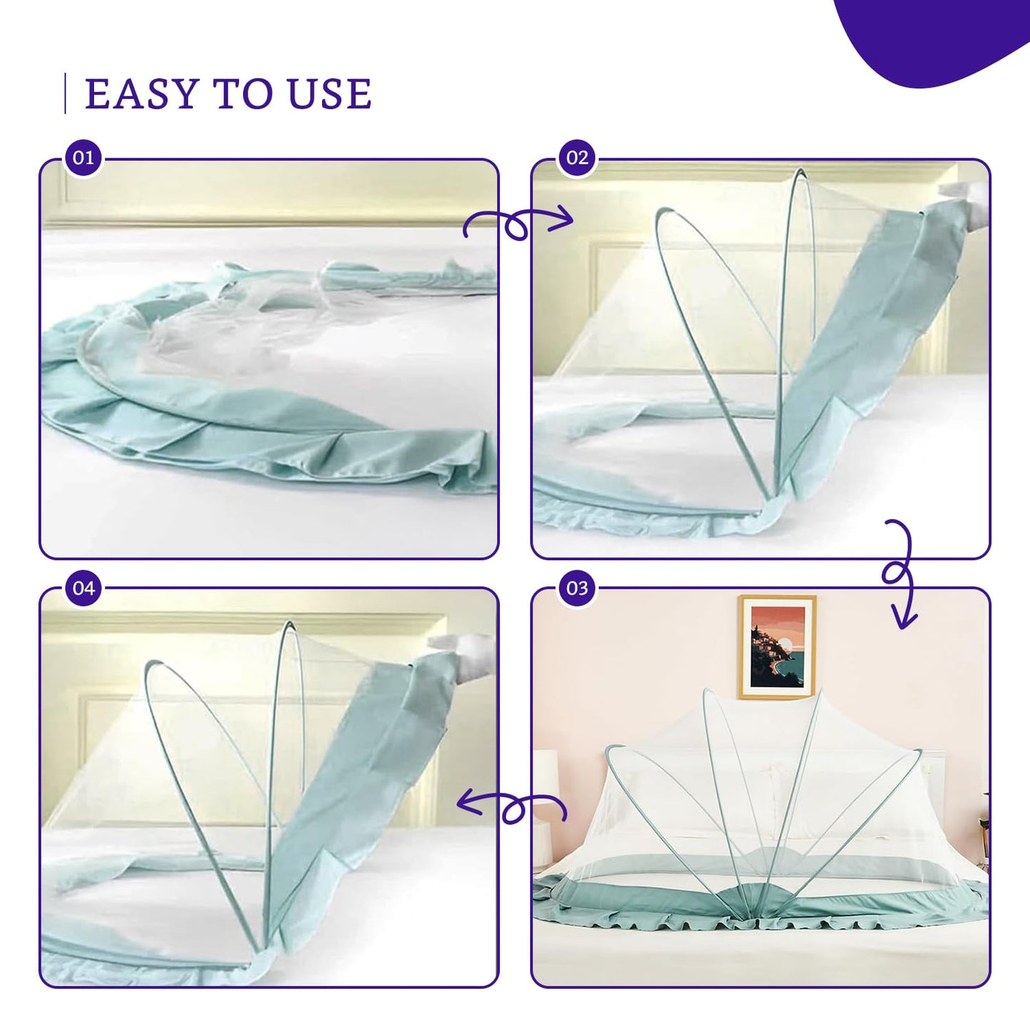 Foldable Baby Mosquito Net