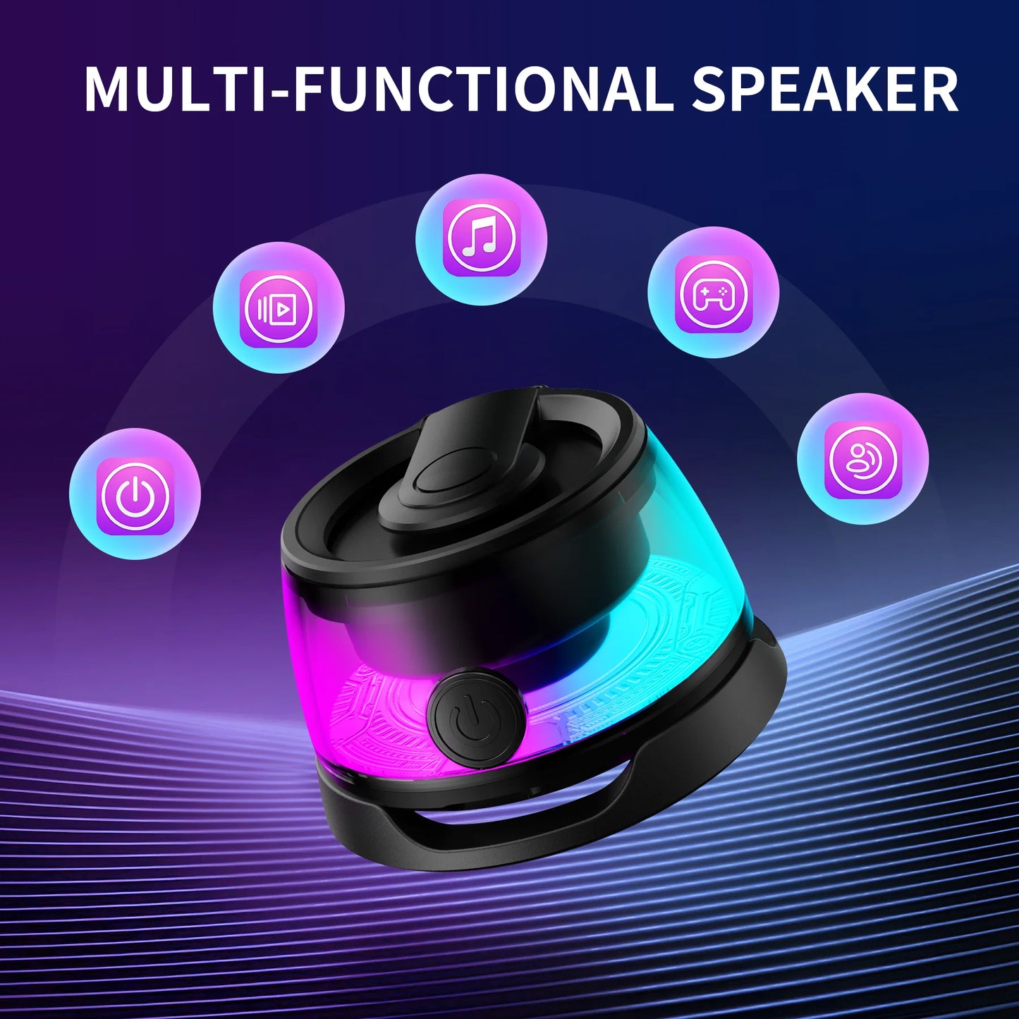 G200 Mini Bluetooth Speaker | Portable Magnetic Wireless Speaker