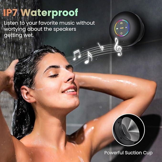 Portable Waterproof Suction Cup Bluetooth Speaker