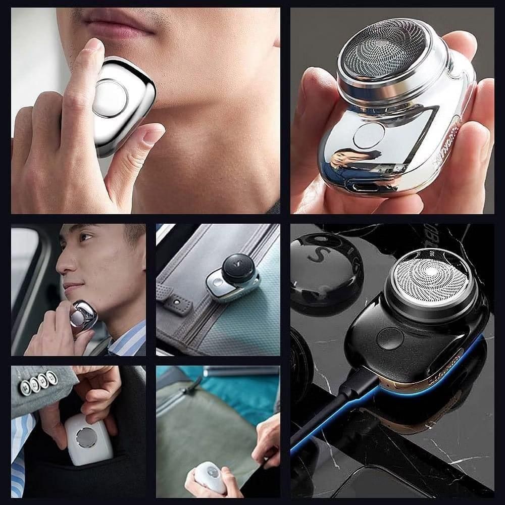Mini Electric Shaver for Men & Women | USB Rechargeable Pocket Razor