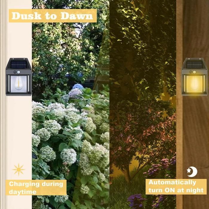 Solar Light Outdoor Wall Light – Motion Sensor LED