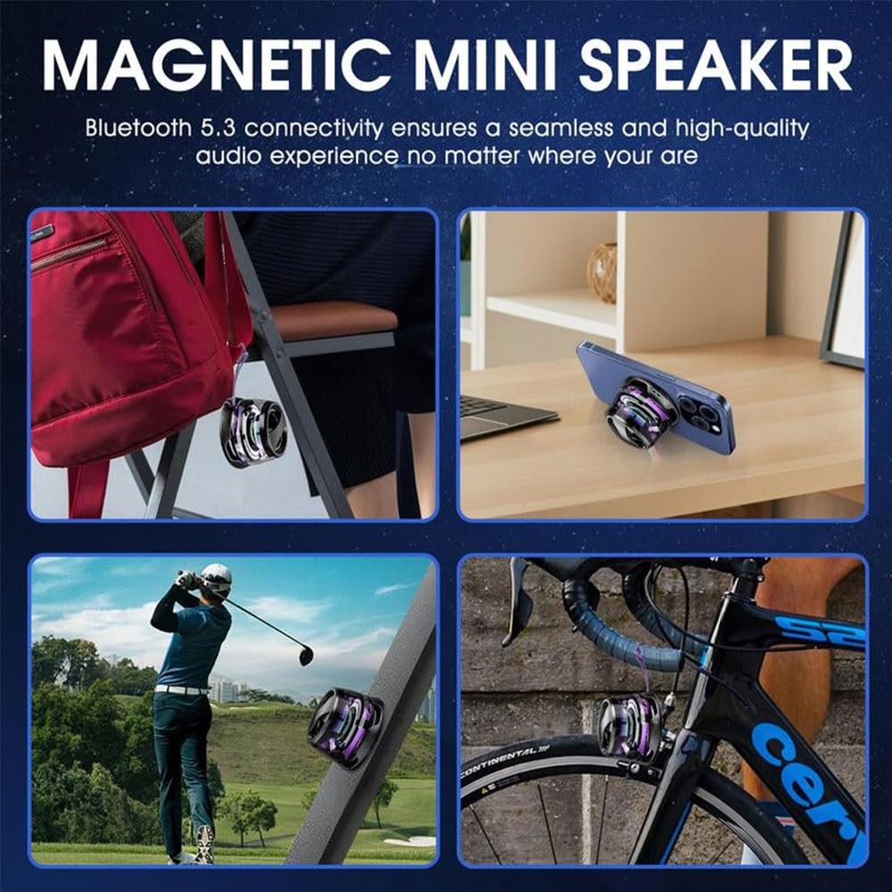 G200 Mini Bluetooth Speaker | Portable Magnetic Wireless Speaker