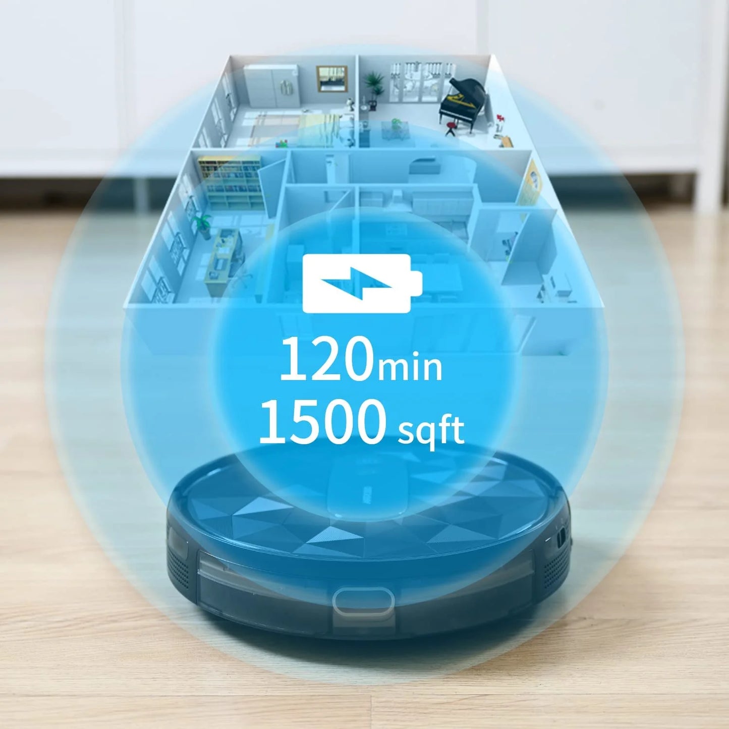 Automatic Floor Vacuum Cleaner for Home | Smart Cleaning Robot
