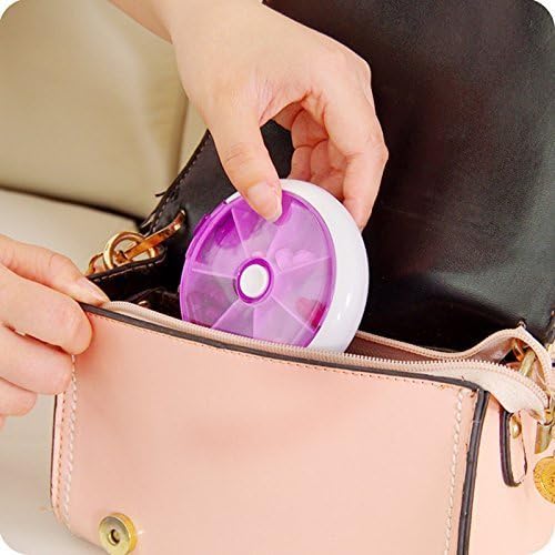 Portable Weekly Medicine Tablet Case