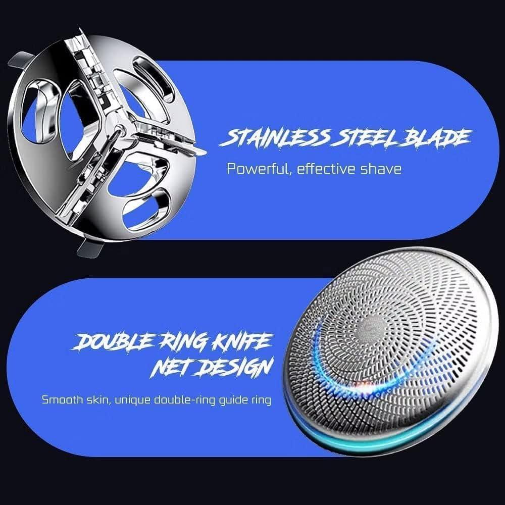 Mini Electric Shaver for Men & Women | USB Rechargeable Pocket Razor