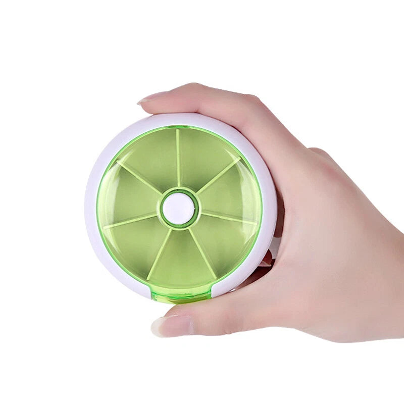 Portable Weekly Medicine Tablet Case