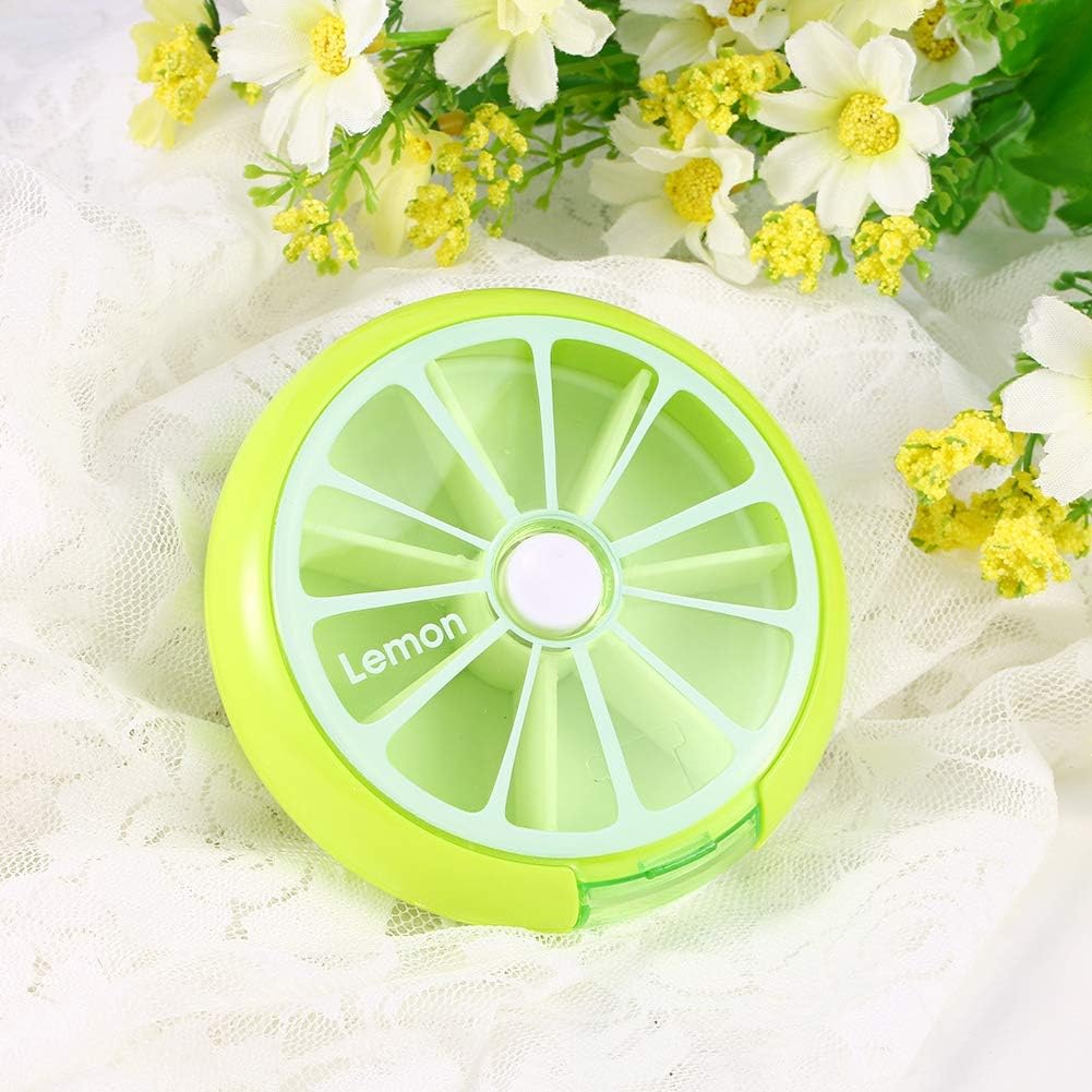 Portable Weekly Medicine Tablet Case