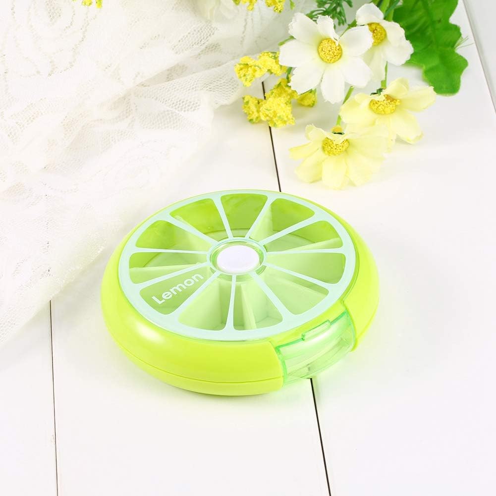 Portable Weekly Medicine Tablet Case