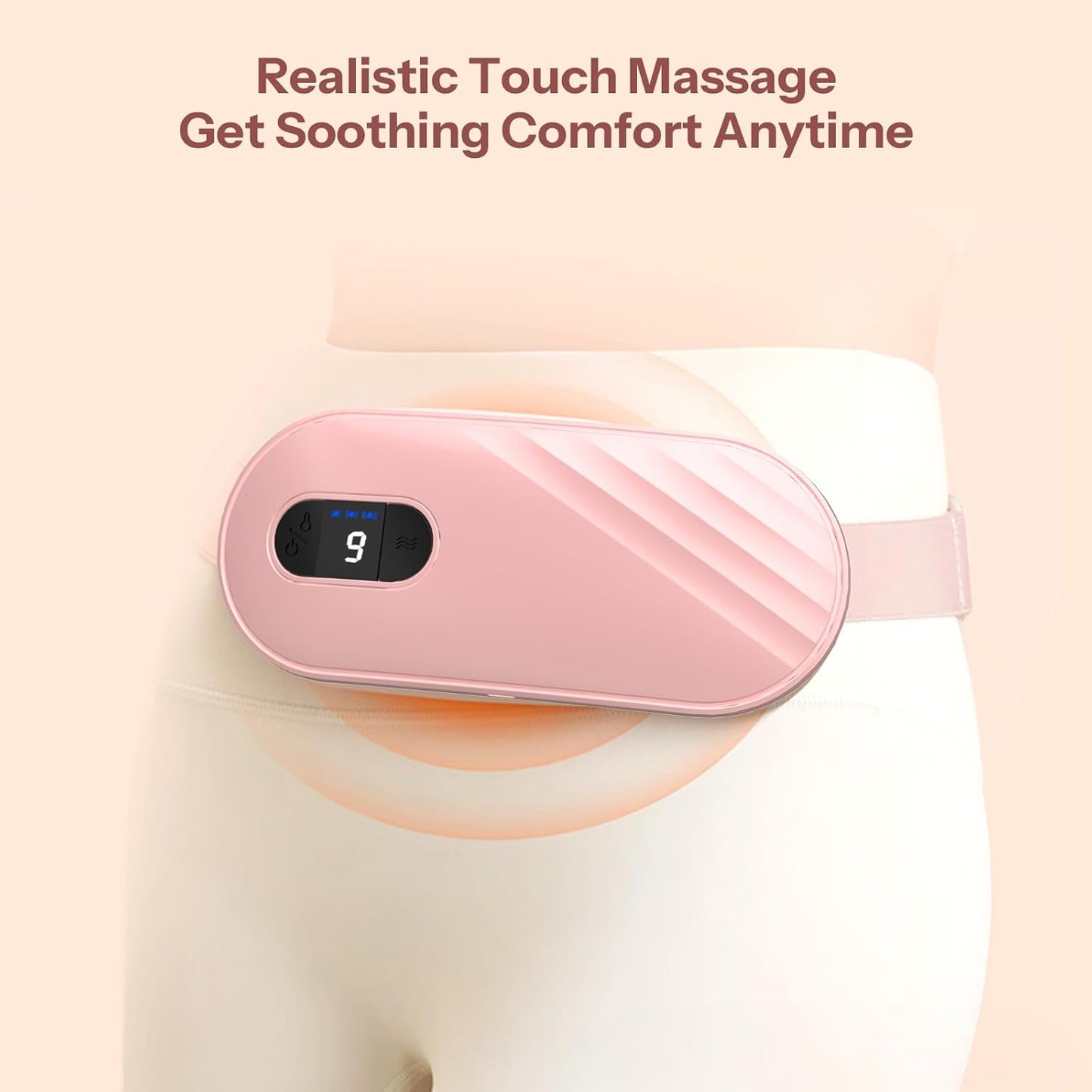 Women’s Period Pain Relief Belt | Rechargeable Cordless Menstrual Heating Pad