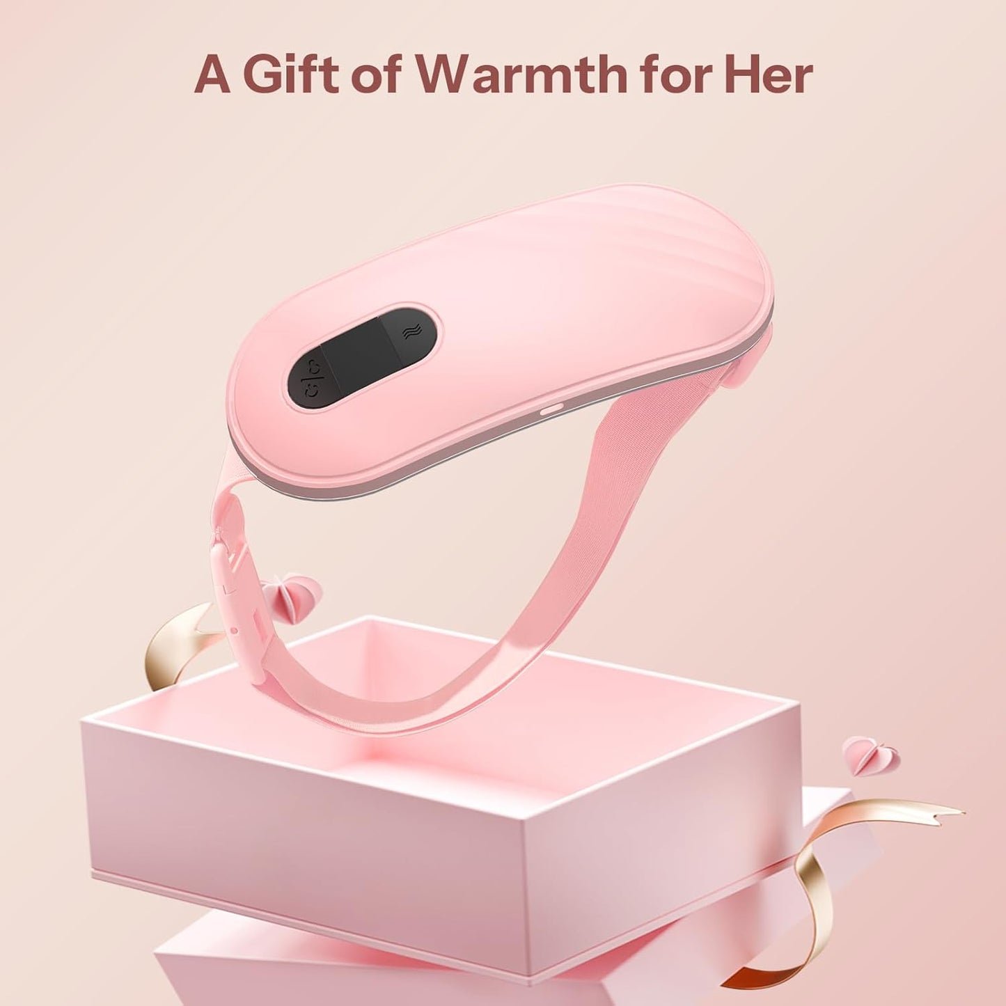 Women’s Period Pain Relief Belt | Rechargeable Cordless Menstrual Heating Pad