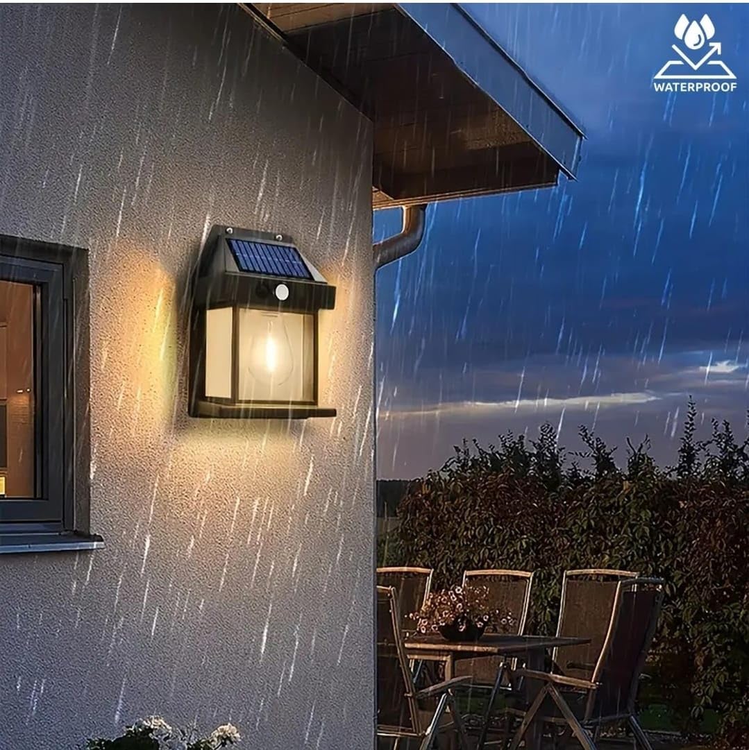 Solar Light Outdoor Wall Light – Motion Sensor LED