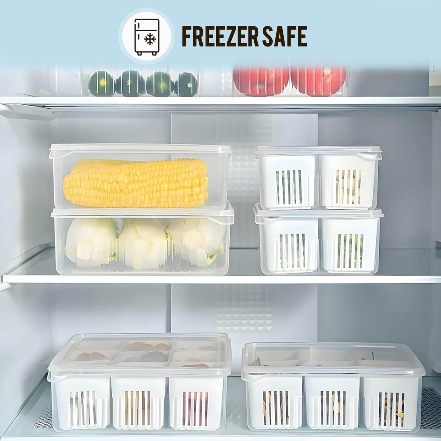 Grid Fridge Storage Boxes – Space-Saving Containers
