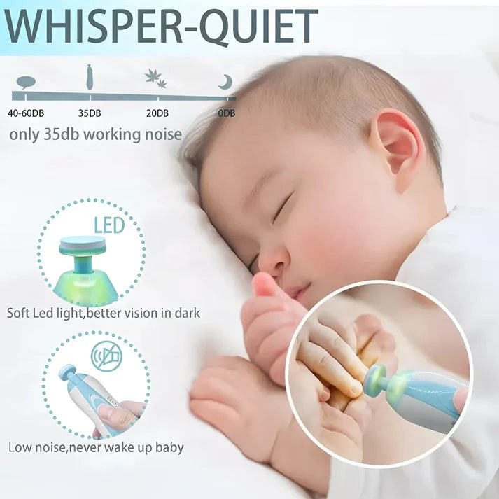 Baby Nail Clippers with Light | Safe, Gentle & Precise Nail Trimmer