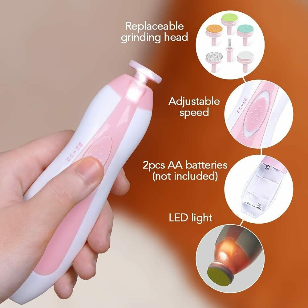 Baby Nail Clippers with Light | Safe, Gentle & Precise Nail Trimmer